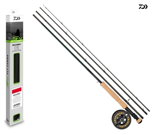 Daiwa fly rod combo loaded - fly,