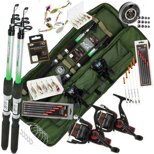 Telescopic fishing rods - rods, &
